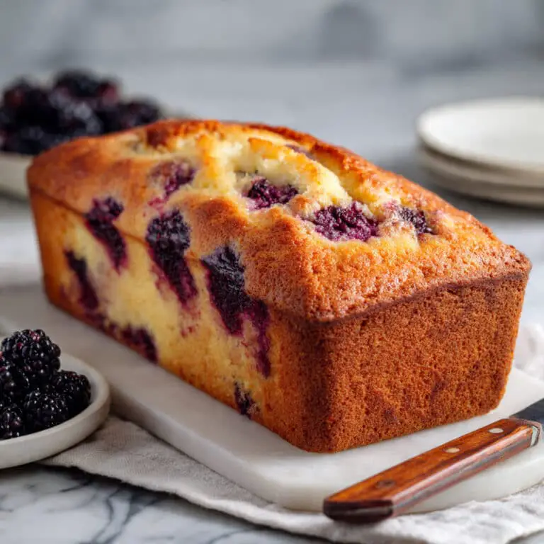 Blackberry Loaf with optional Glaze Recipe