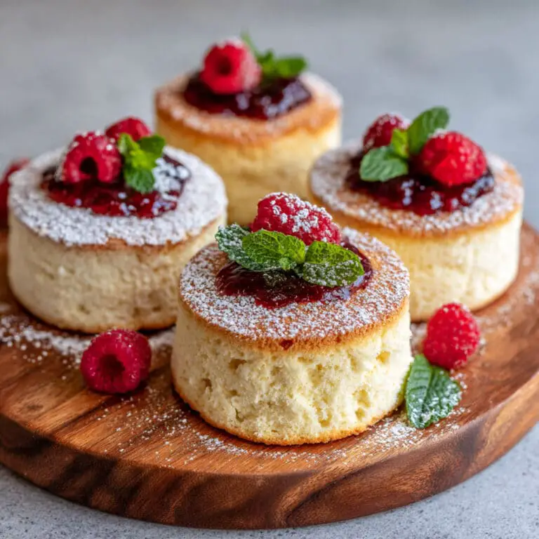 Fluffy Japanese Cotton Cheesecake Cupcakes Recipe