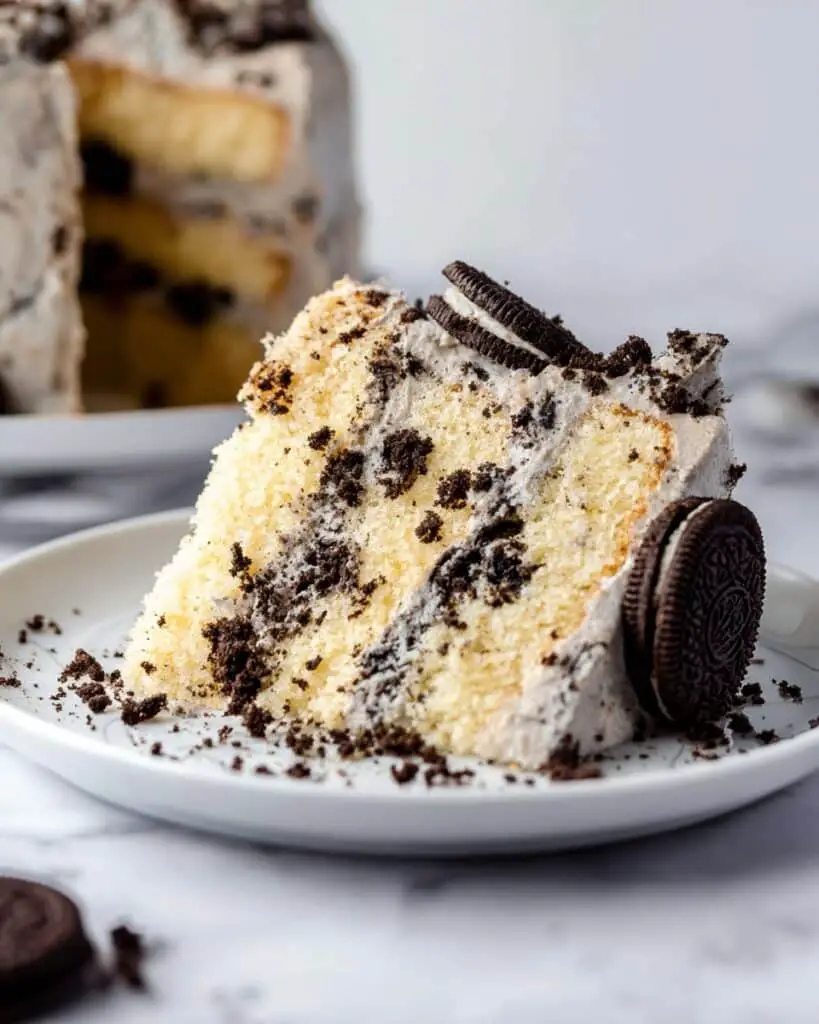 Cookies & Cream Oreo Cake Recipe