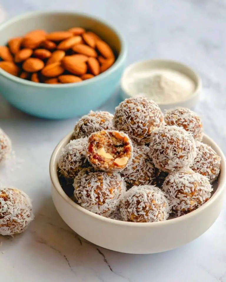 Coconut Date Balls Recipe