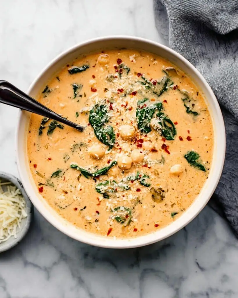 Creamy Italian Quinoa Soup Recipe