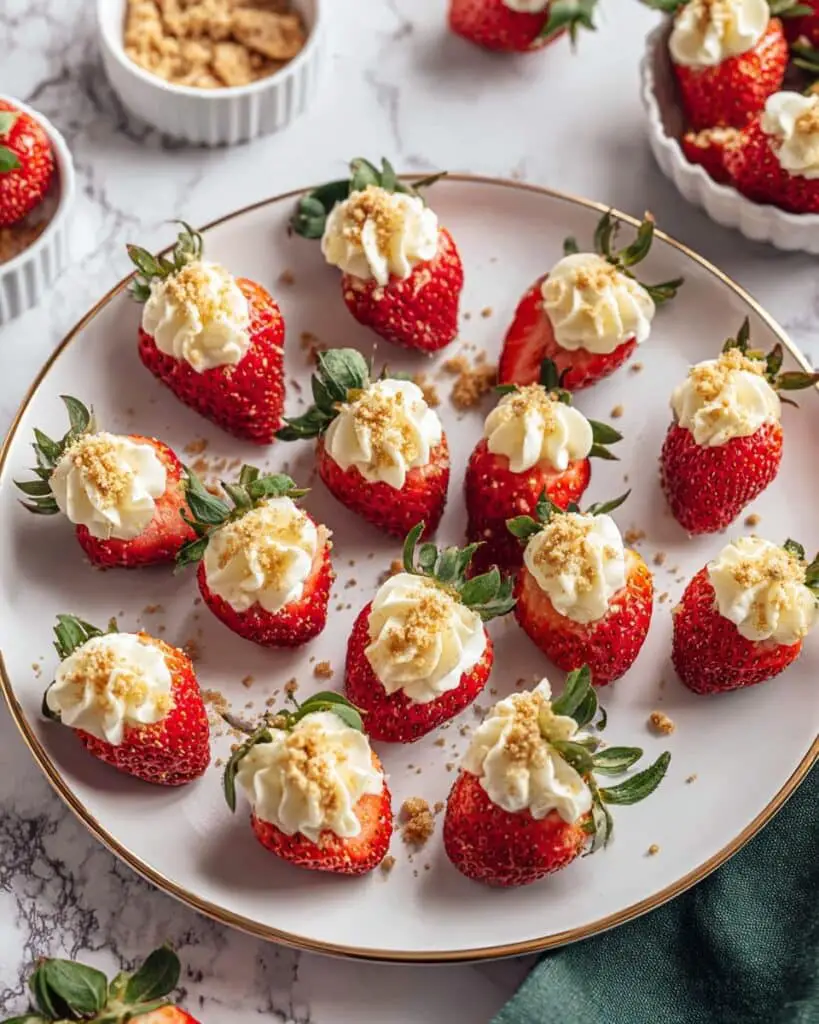 Deviled Strawberries Recipe