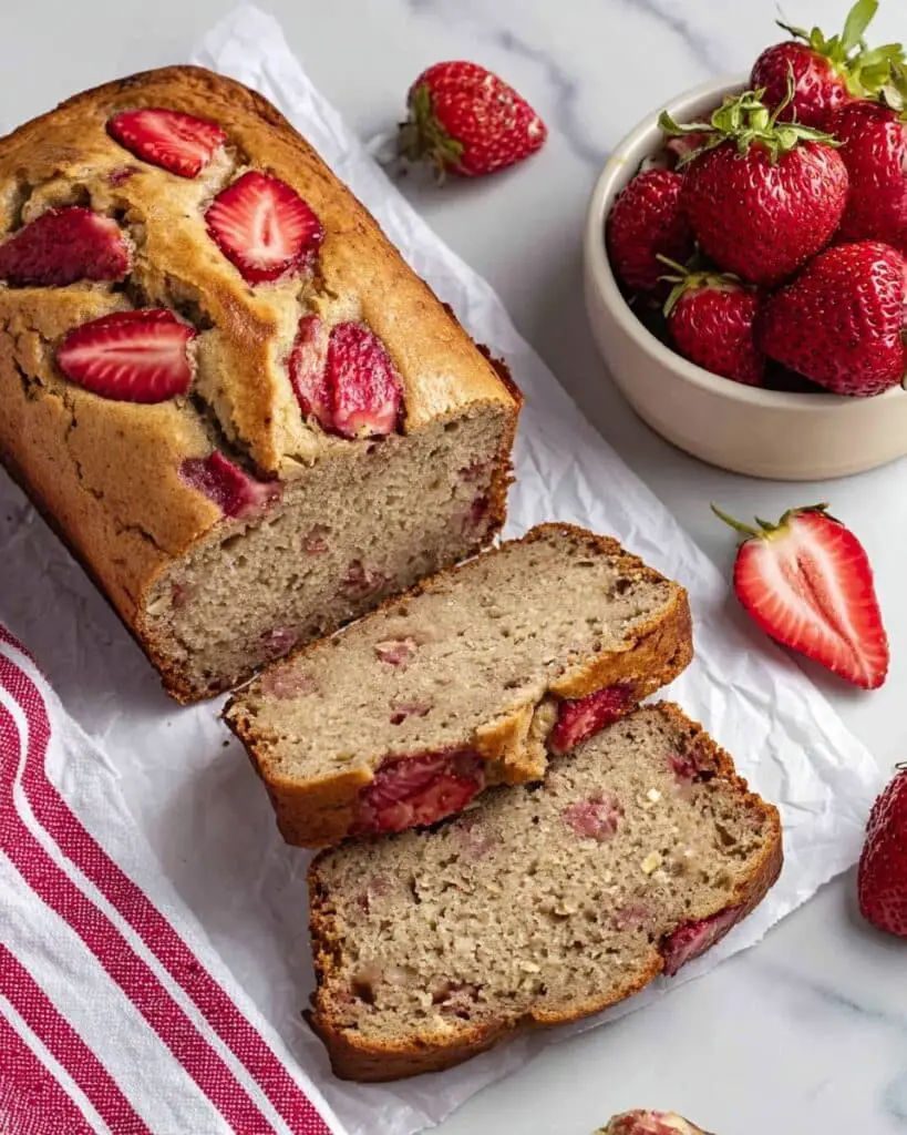 Strawberry Banana Bread Recipe
