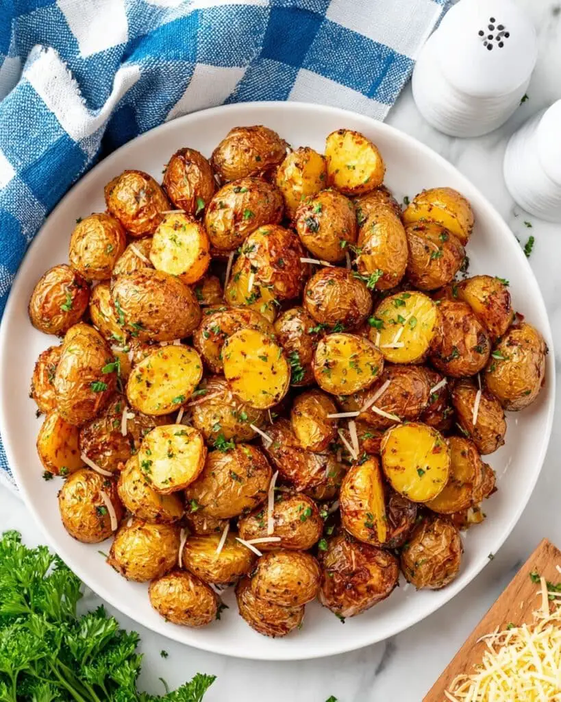 Roasted Baby Potatoes with Garlic and Herbs Recipe