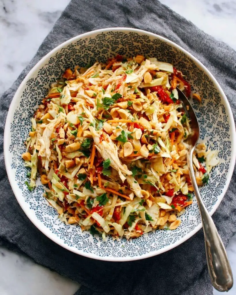 Chopped Thai-Inspired Chicken Salad Recipe