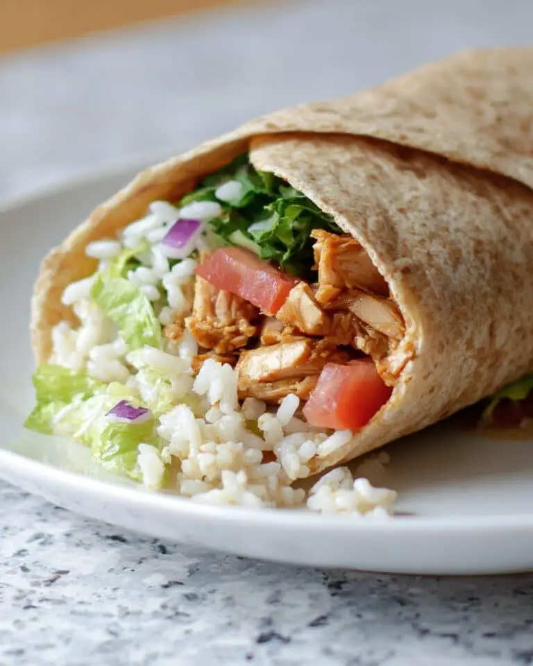 Chicken Rice and Black Bean Burritos Recipe