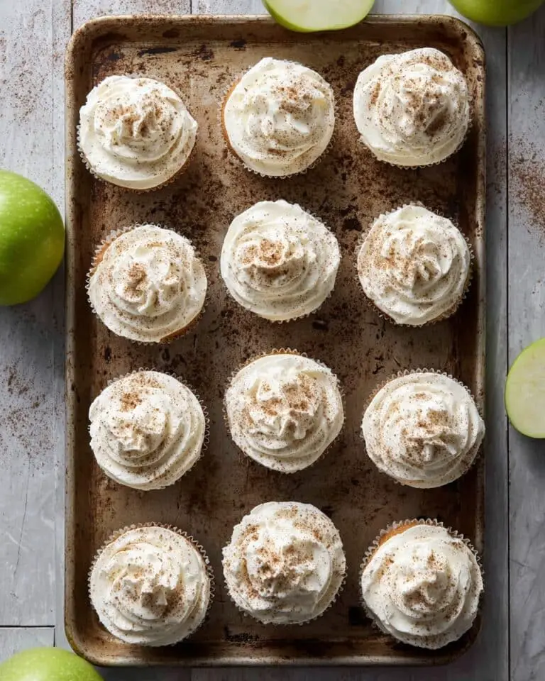 Apple Pie Cupcakes with Cream Cheese Frosting Recipe