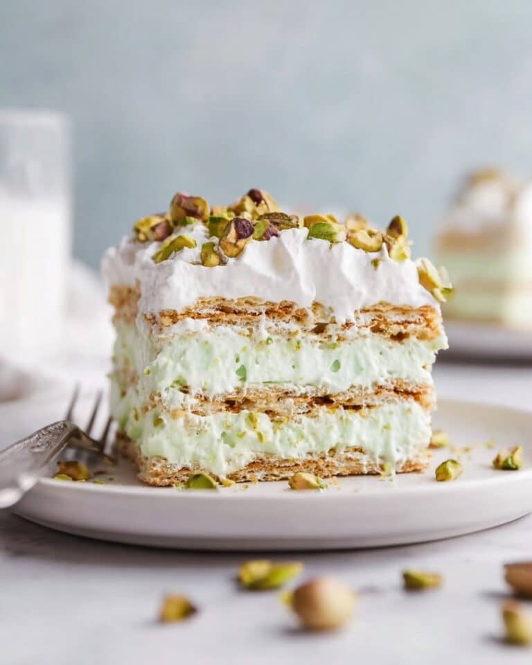 Pistachio Icebox Cake Recipe