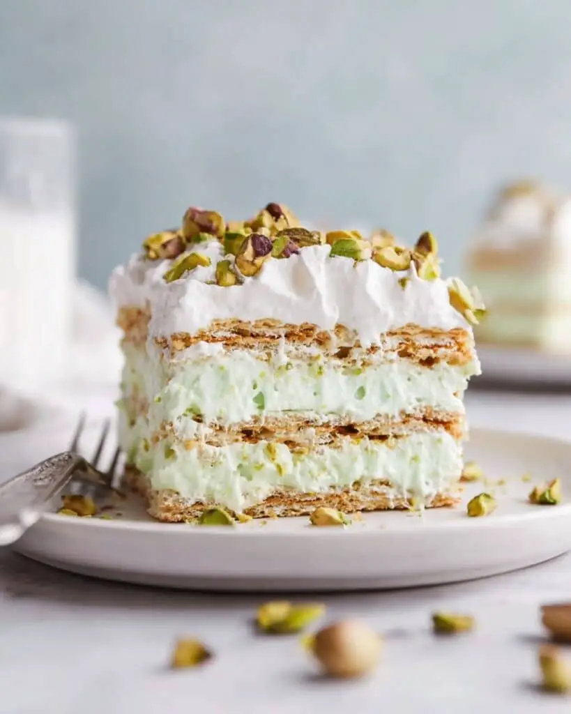 Pistachio Icebox Cake Recipe