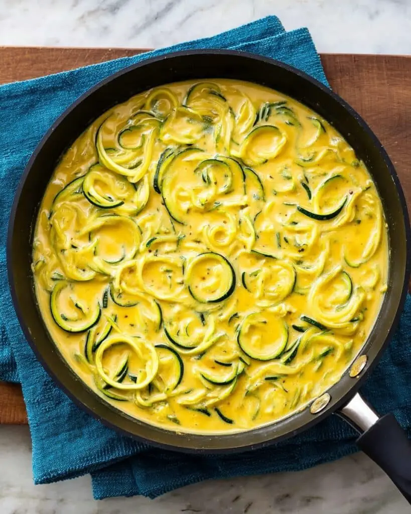 Keto Mac and Cheese with Zoodles Recipe