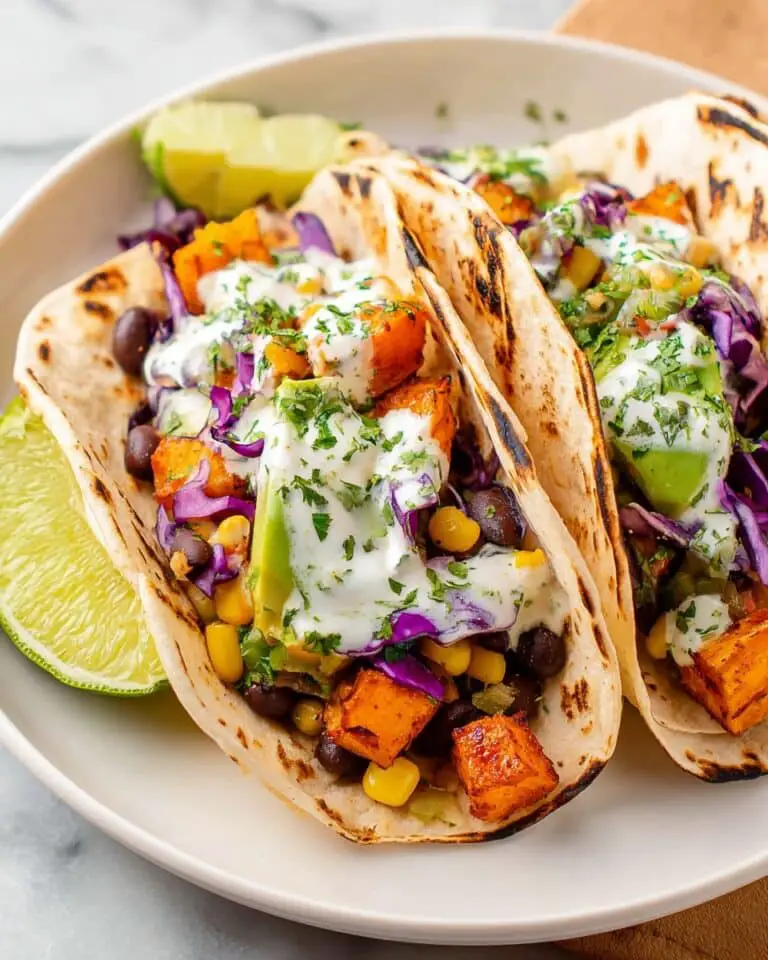 Sweet Potato and Black Bean Tacos Recipe