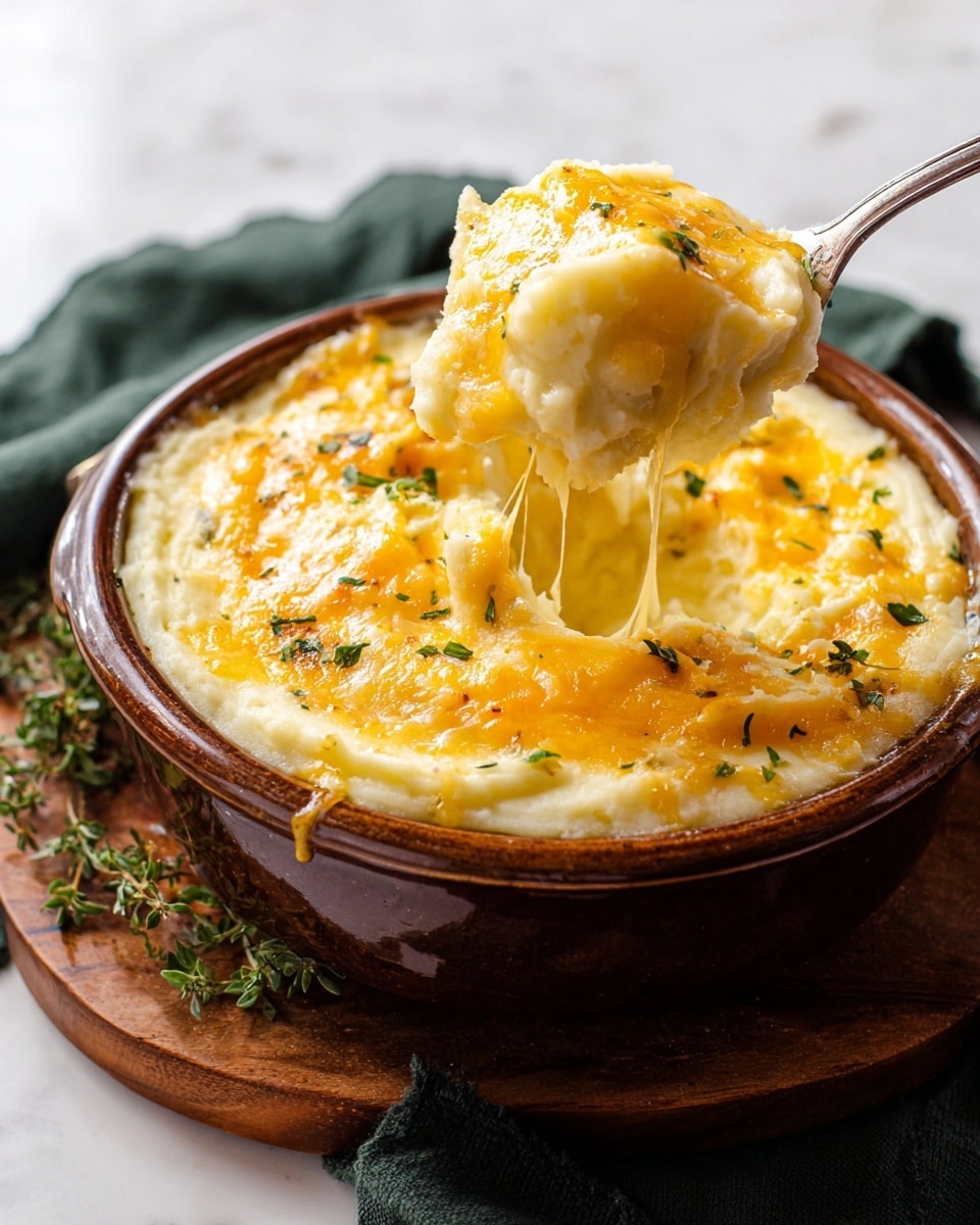 Cheesy Mashed Potatoes Recipe