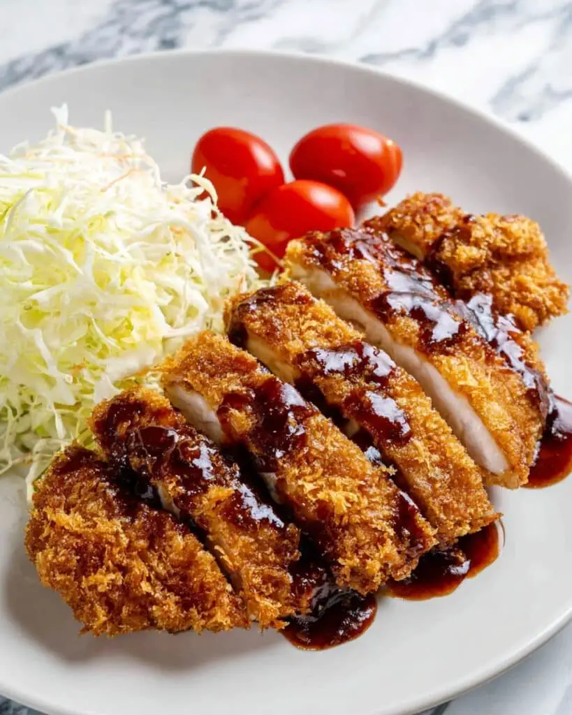 Crispy Chicken Katsu with Homemade Katsu Sauce Recipe