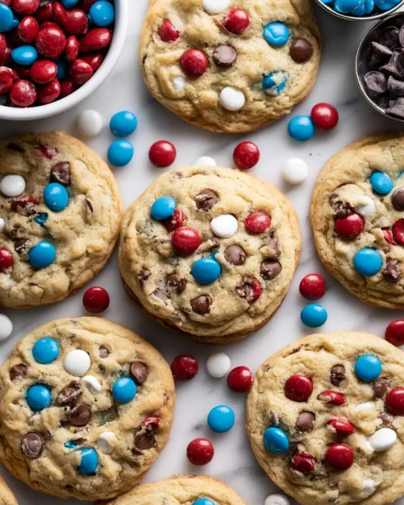 4th of July Monster Cookies Recipe
