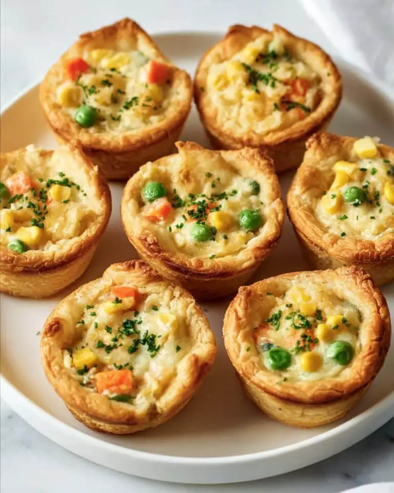Mini Chicken Pot Pies Recipe