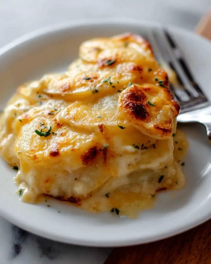 Creamy Cheesy Scalloped Potatoes Recipe
