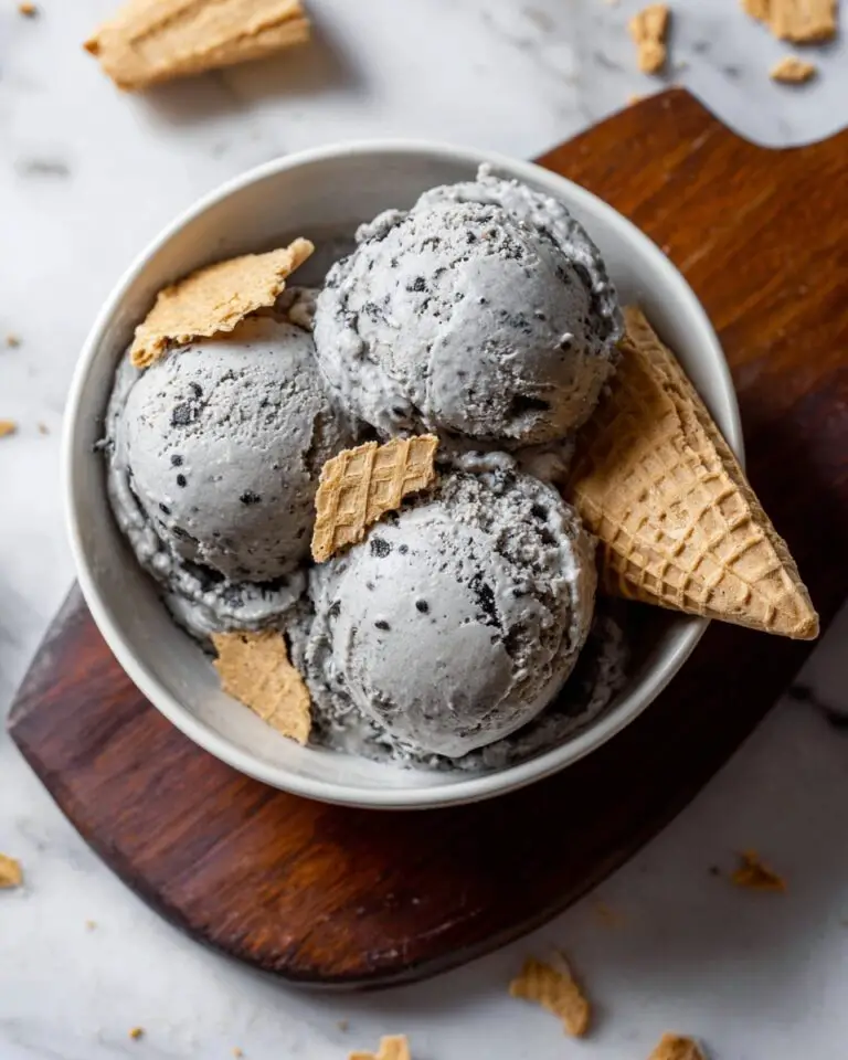 Toasted Black Sesame Ice Cream Recipe