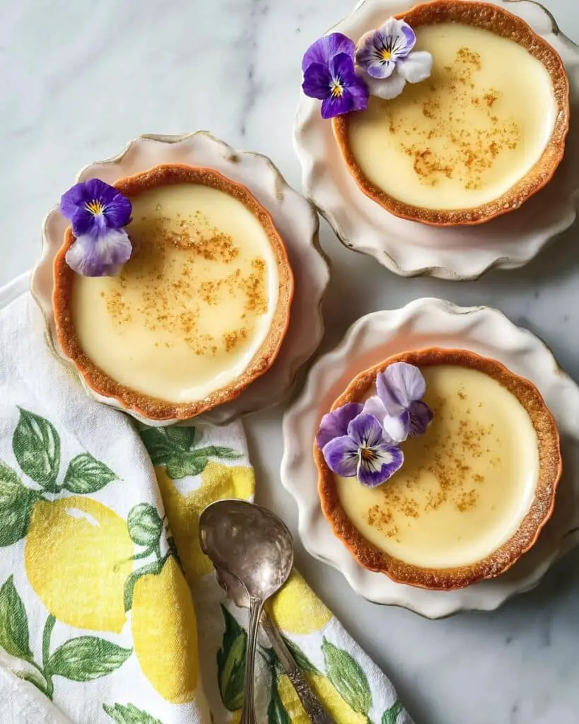 Creamy Orange Posset with Brûlée Topping Recipe