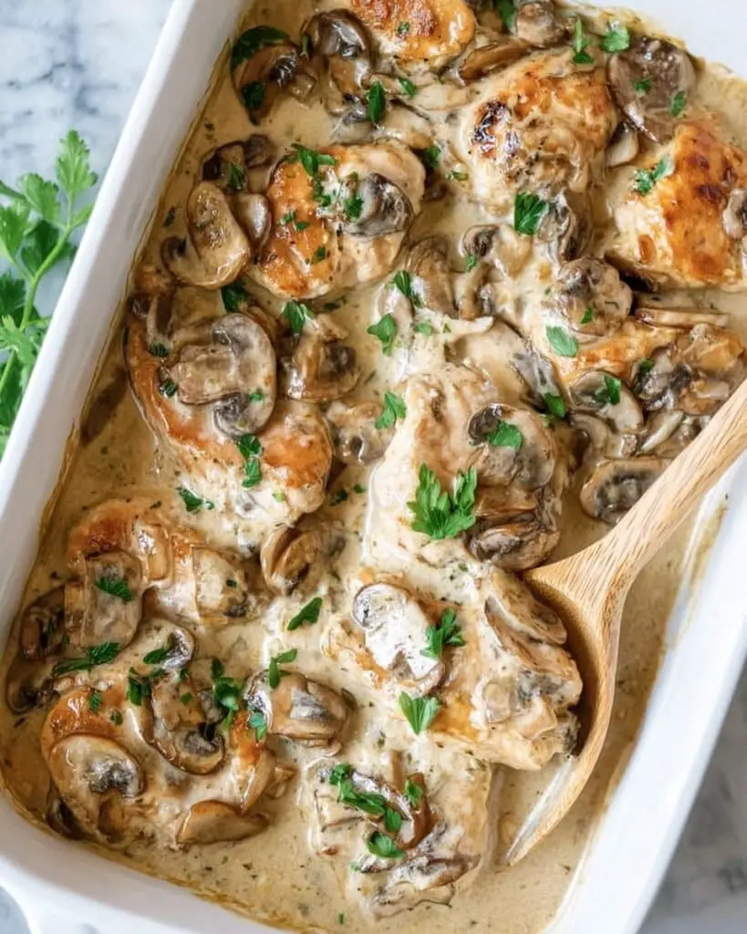 Creamy Chicken Gloria Casserole Recipe