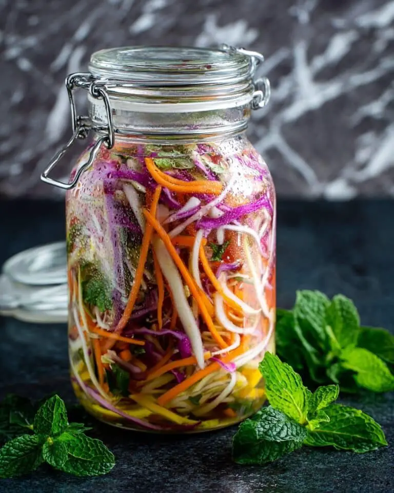 Quick Fridge Pickled Vegetables Recipe