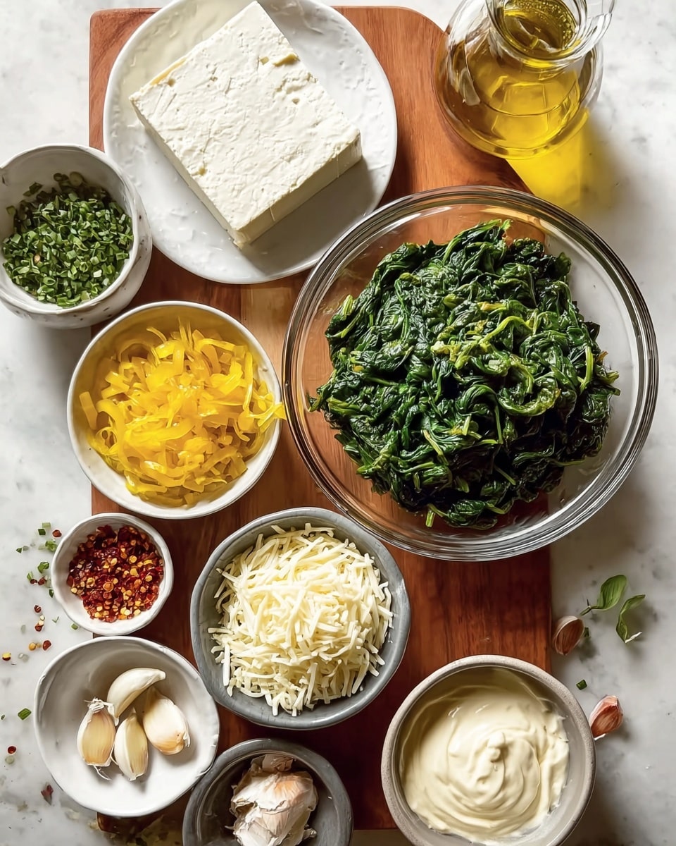 The image shows several white bowls and a clear glass cup arranged on a white marbled surface. In the top left bowl, there is a large amount of white flour. Below it, a small bowl contains chopped nuts with a brown and white mix. Next to that is a small bowl filled with a light yellow liquid, likely crushed pineapple. Above that, a tiny bowl holds a mix of ground spices in brown and orange colors. To the right, there is a small bowl with white powder, possibly baking soda. In the central larger bowl, five raw eggs with yellow yolks sitting in clear egg whites are visible. A medium bowl above that holds white sugar mixed with a brown crumbly substance, likely brown sugar. On the right side, a tall clear glass cup is filled with a light yellow liquid. The bottom right bowl contains bright orange shredded carrots. photo taken with an iphone --ar 4:5 --v 7