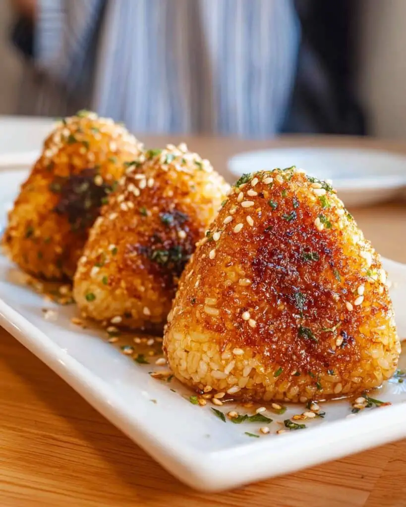 Yaki Onigiri (Grilled Rice Balls) Recipe