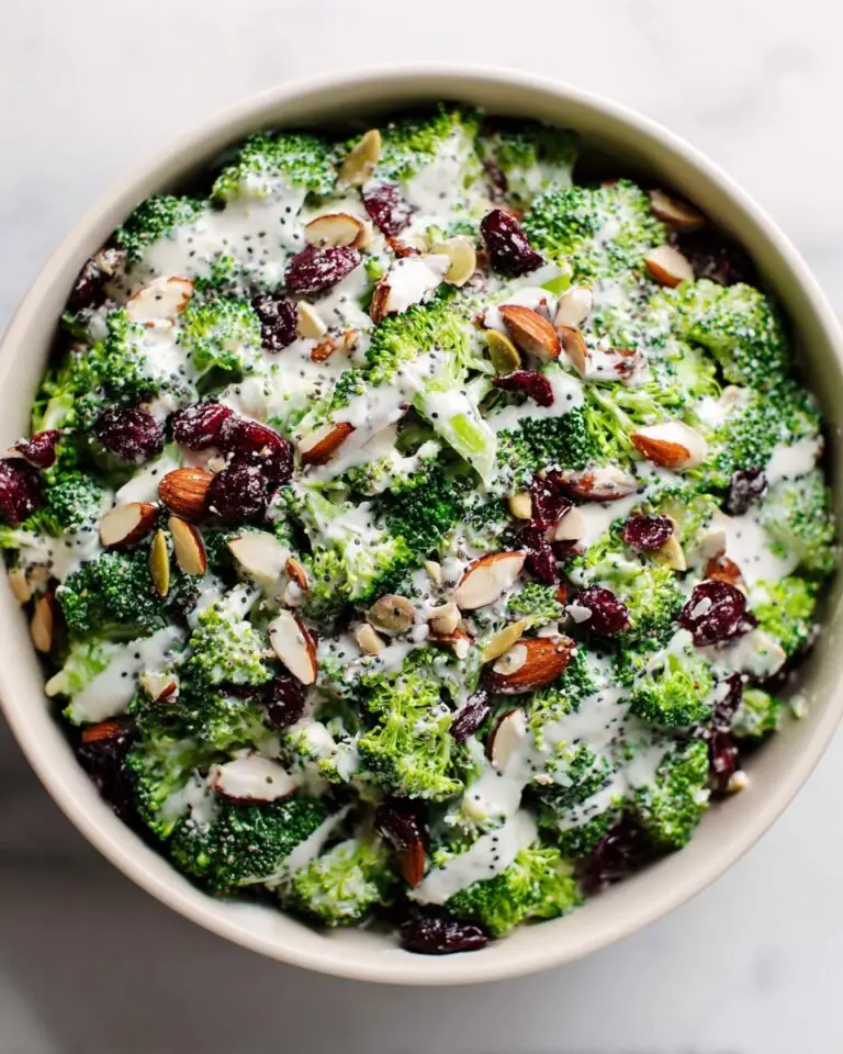 Lemon Poppy Seed Broccoli Salad Recipe