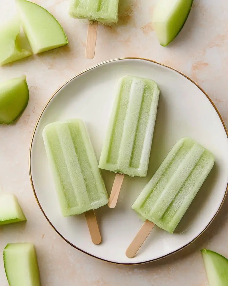 Homemade Melona Ice Cream Bars Recipe