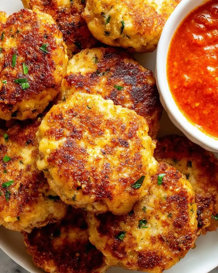 Crispy Juicy Chicken Patties with Cheese Recipe