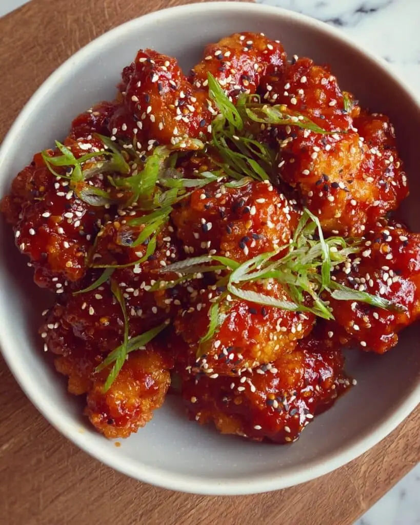 Korean Spicy Fried Chicken Recipe
