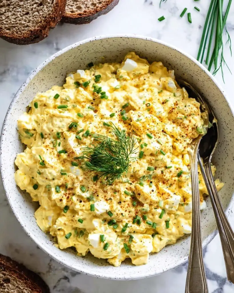 Quick Deviled Egg Salad Recipe