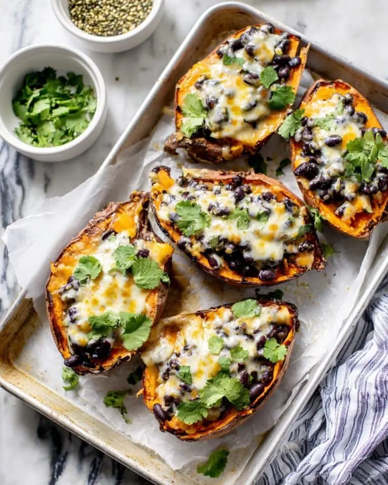 Mexican Style Stuffed Sweet Potatoes Recipe
