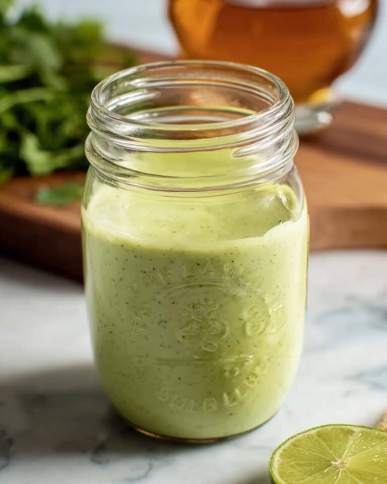 Cilantro Lime Tahini Dressing Recipe