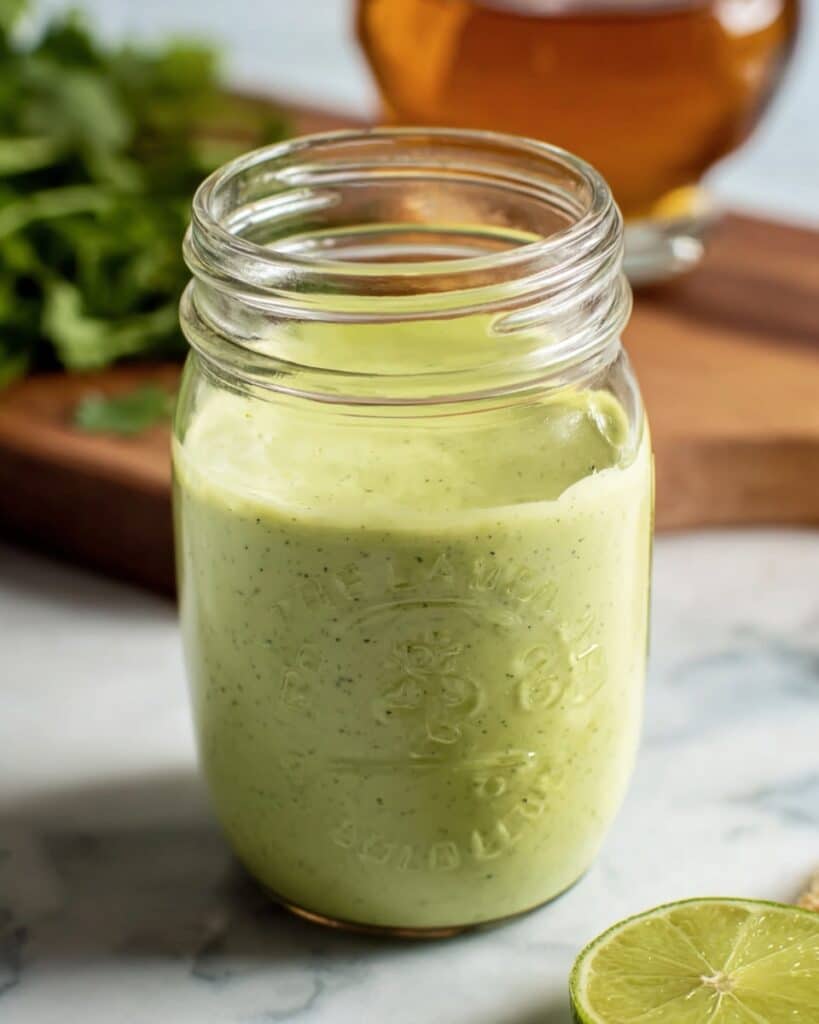 Cilantro Lime Tahini Dressing Recipe