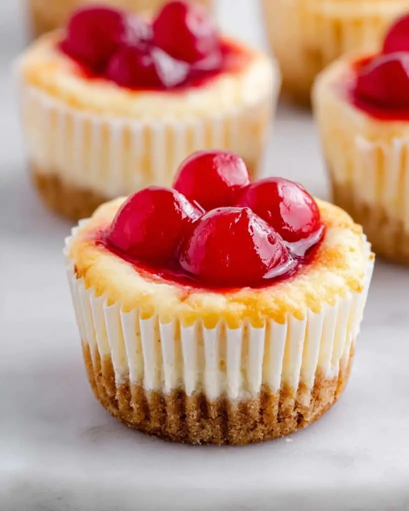 Mini Cheesecakes with Vanilla Wafers Recipe