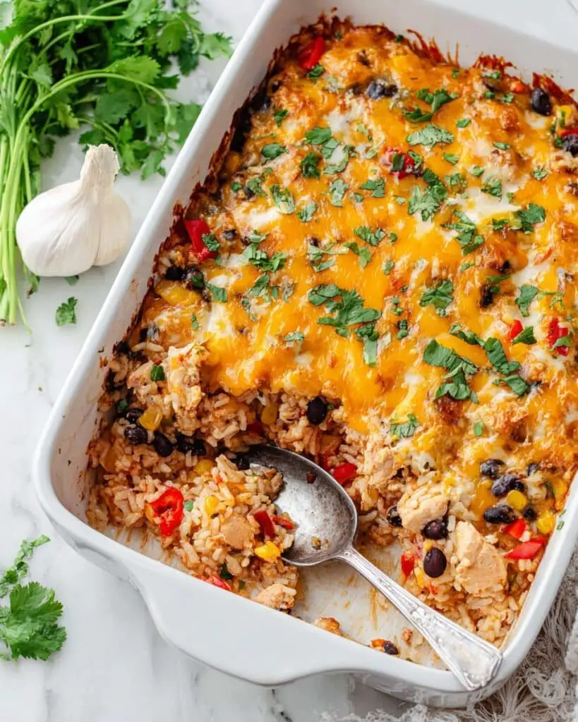 Mexican Chicken and Rice Casserole Recipe