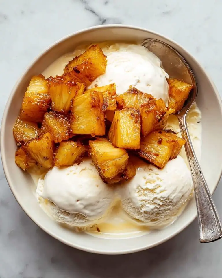 Air Fryer Pineapple with Cinnamon and Brown Sugar Recipe