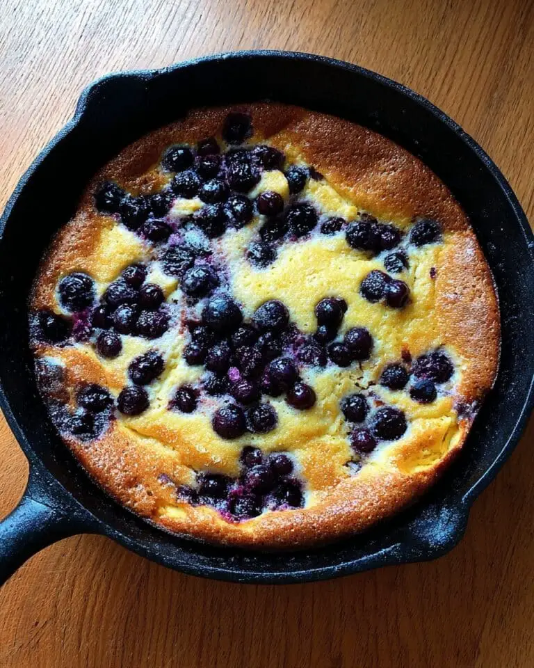 Fresh Lemon-Blueberry Dutch Baby Recipe