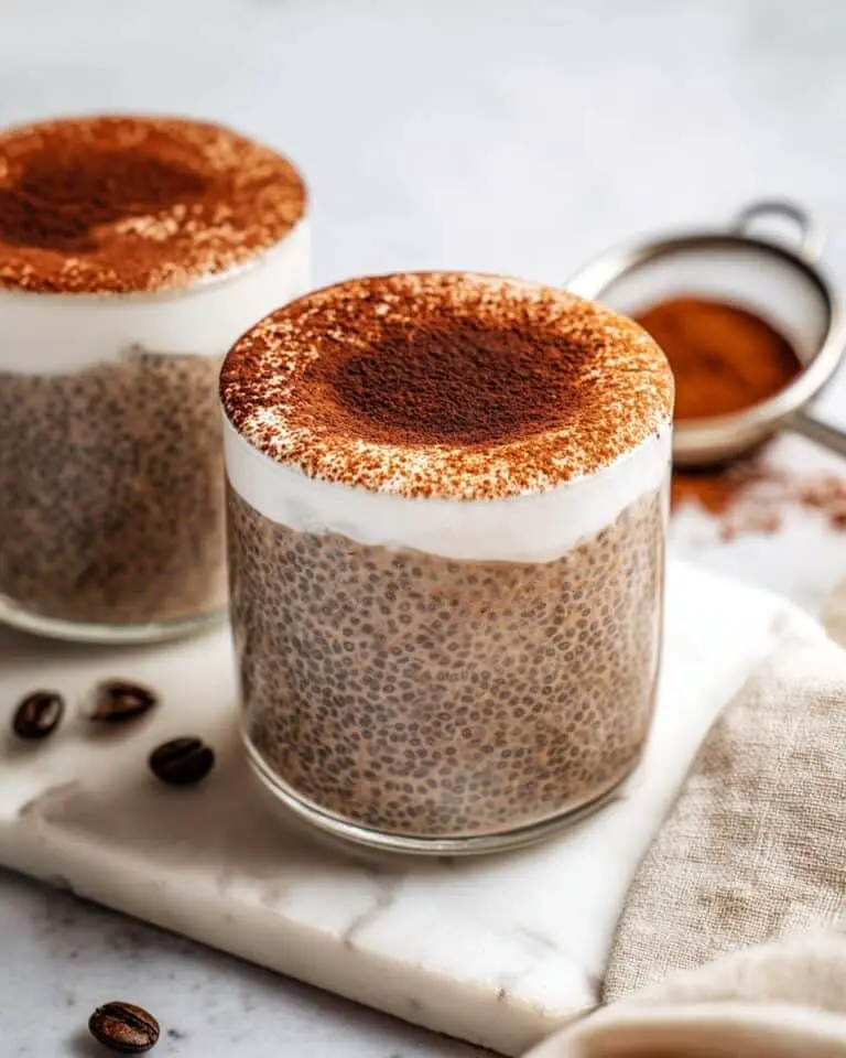 Tiramisu Chia Pudding Recipe