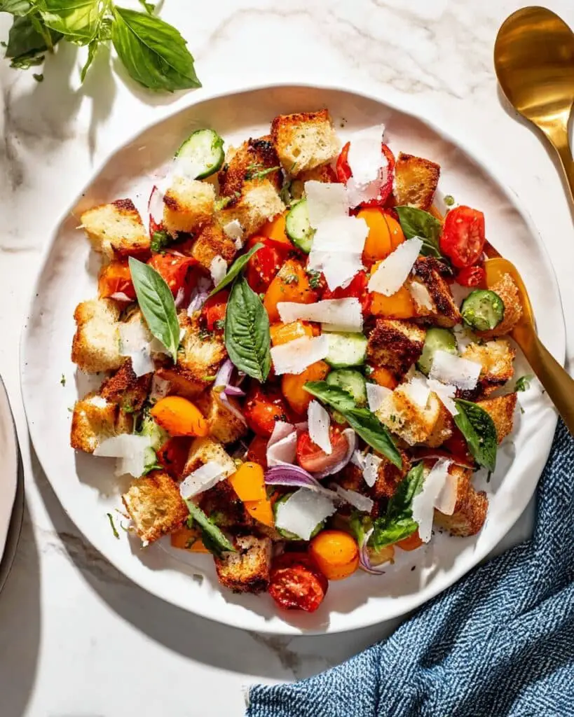 Grilled Panzanella Salad Recipe