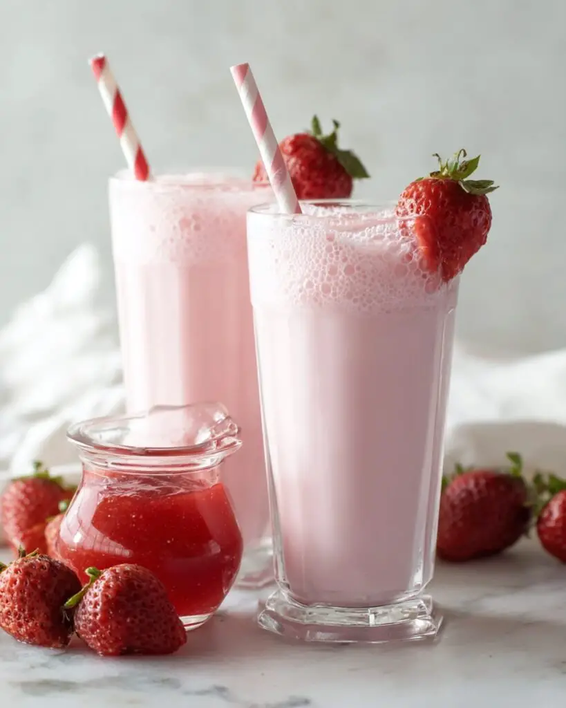 Homemade Strawberry Milk Recipe