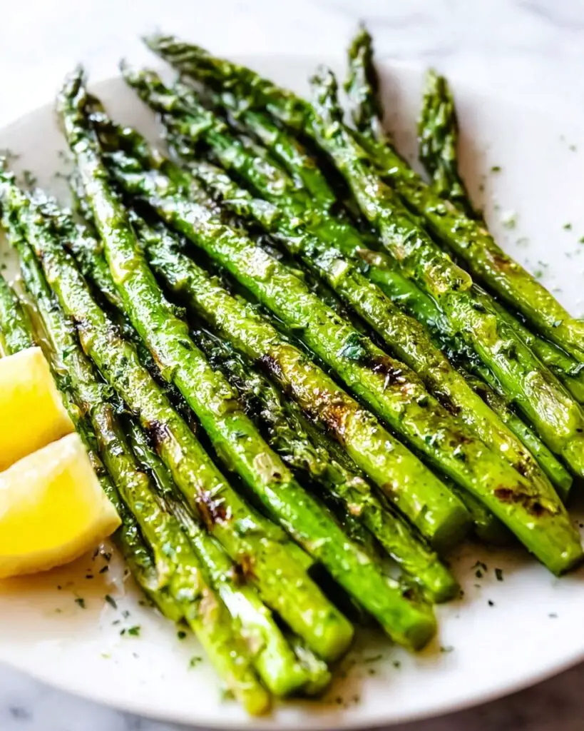 Grilled Asparagus with Lemon and Parmesan Recipe