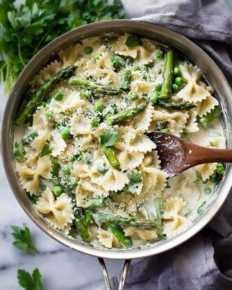 Creamy Asparagus Pasta Recipe