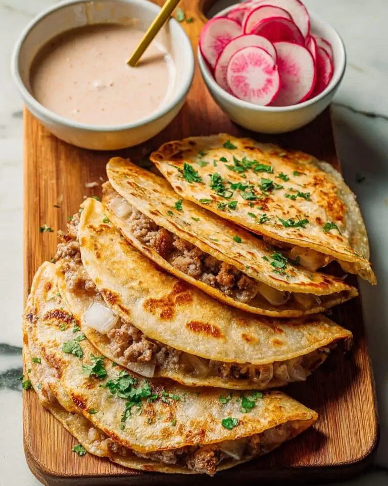 Bean and Cheese Tacos with Creamy Chipotle Sauce Recipe