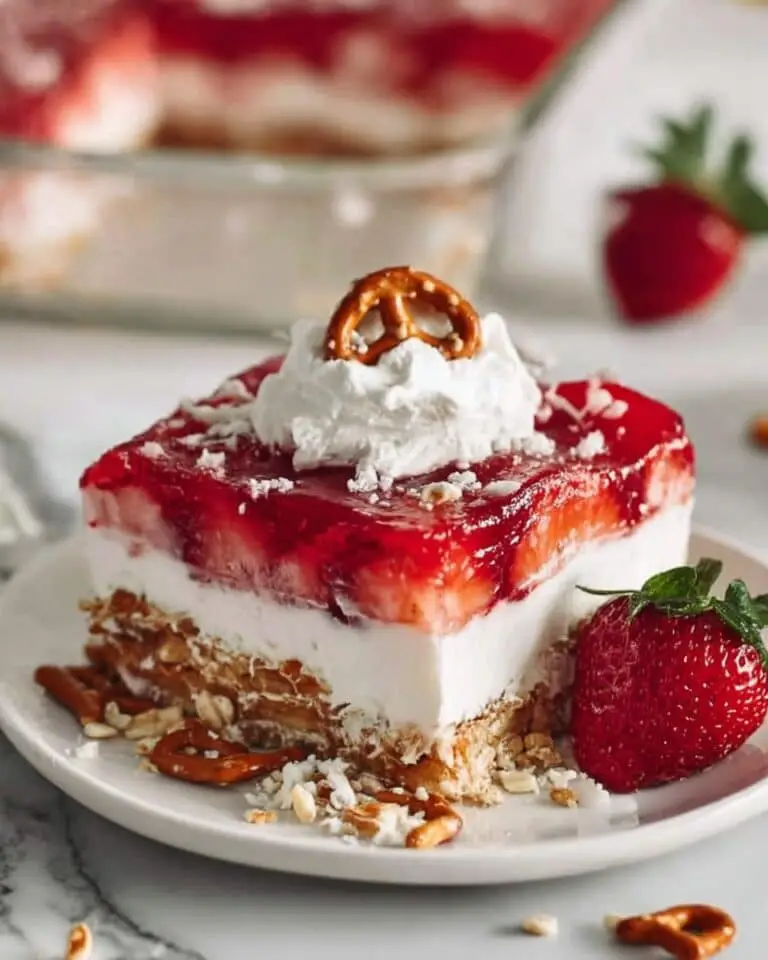 Strawberry Pretzel Dessert Recipe