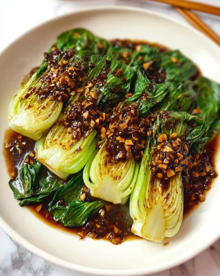 Easy Bok Choy With Garlic Soy Sauce Recipe