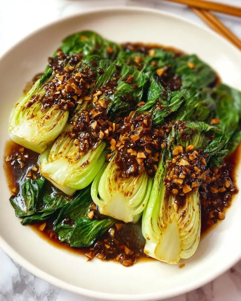 Easy Bok Choy With Garlic Soy Sauce Recipe