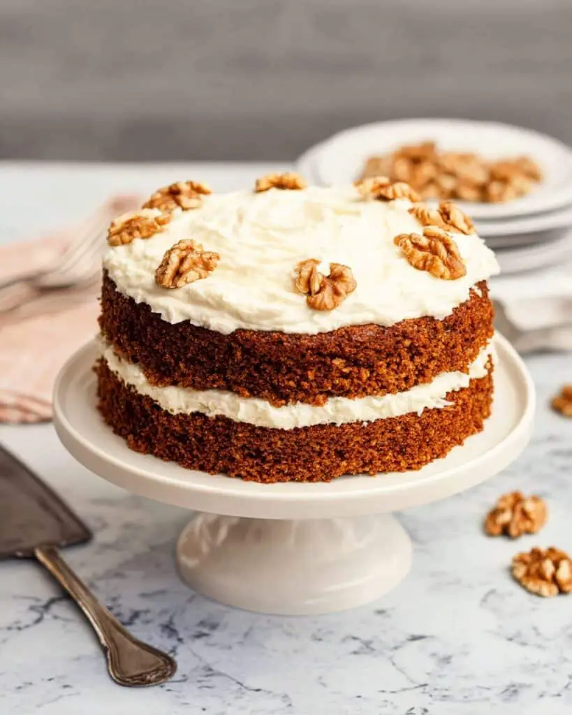 Carrot Cake with Raisins Recipe