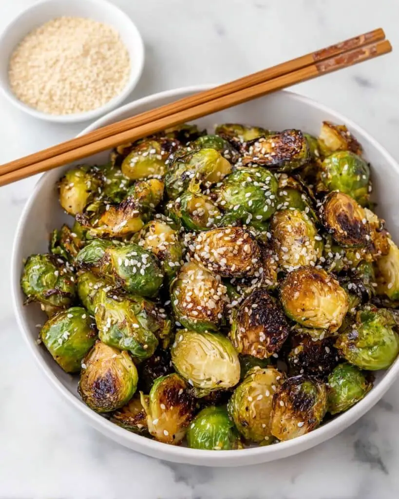 Crispy Asian Brussels Sprouts Recipe