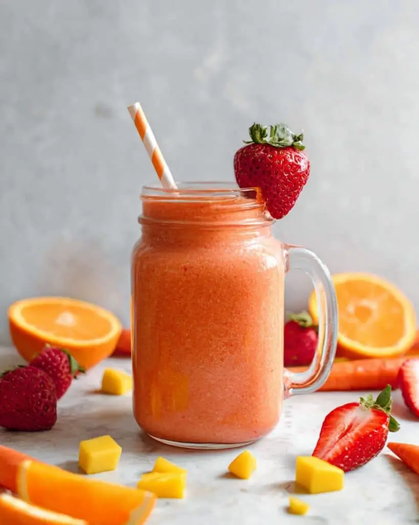 Strawberry Mango Smoothie Recipe